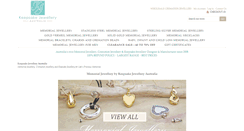 Desktop Screenshot of keepsakejewellery.com.au
